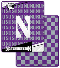 Load image into Gallery viewer, NCAA Diagonal Ghost Checker 60x70 Blanket