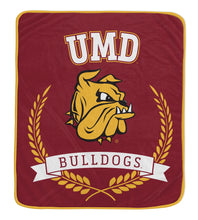 Load image into Gallery viewer, NCAA University Crest 50x60 Ultra Soft Blanket
