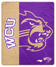 Load image into Gallery viewer, NCAA Endzone Ultra Soft Tailgate Throw