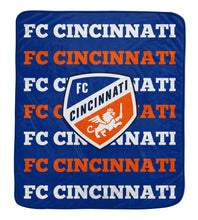 Load image into Gallery viewer, MLS Repeat Refresh 60x70 Wordmark Blanket