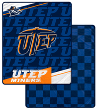 Load image into Gallery viewer, NCAA Diagonal Ghost Checker 60x70 Blanket