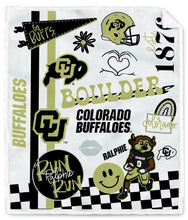 Load image into Gallery viewer, NCAA Loco Fan Ultra Cozy 60x70 Sherpa Blanket