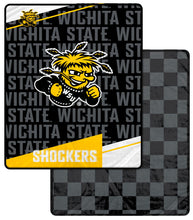 Load image into Gallery viewer, NCAA Diagonal Ghost Checker 60x70 Blanket