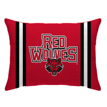 Load image into Gallery viewer, NCAA Standard Logo Bed Pillow