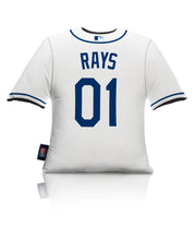 Load image into Gallery viewer, Tampa Bay Rays Plushlete Big League Jersey Pillow