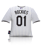 Load image into Gallery viewer, Colorado Rockies Plushlete Big League Jersey Pillow