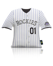 Load image into Gallery viewer, Colorado Rockies Plushlete Big League Jersey Pillow