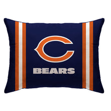 Load image into Gallery viewer, NFL Standard Logo Bed Pillow