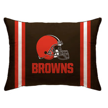 Load image into Gallery viewer, Browns Standard Pillow