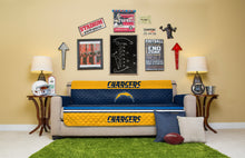 Load image into Gallery viewer, Los Angeles Chargers Sofa Furniture Protector