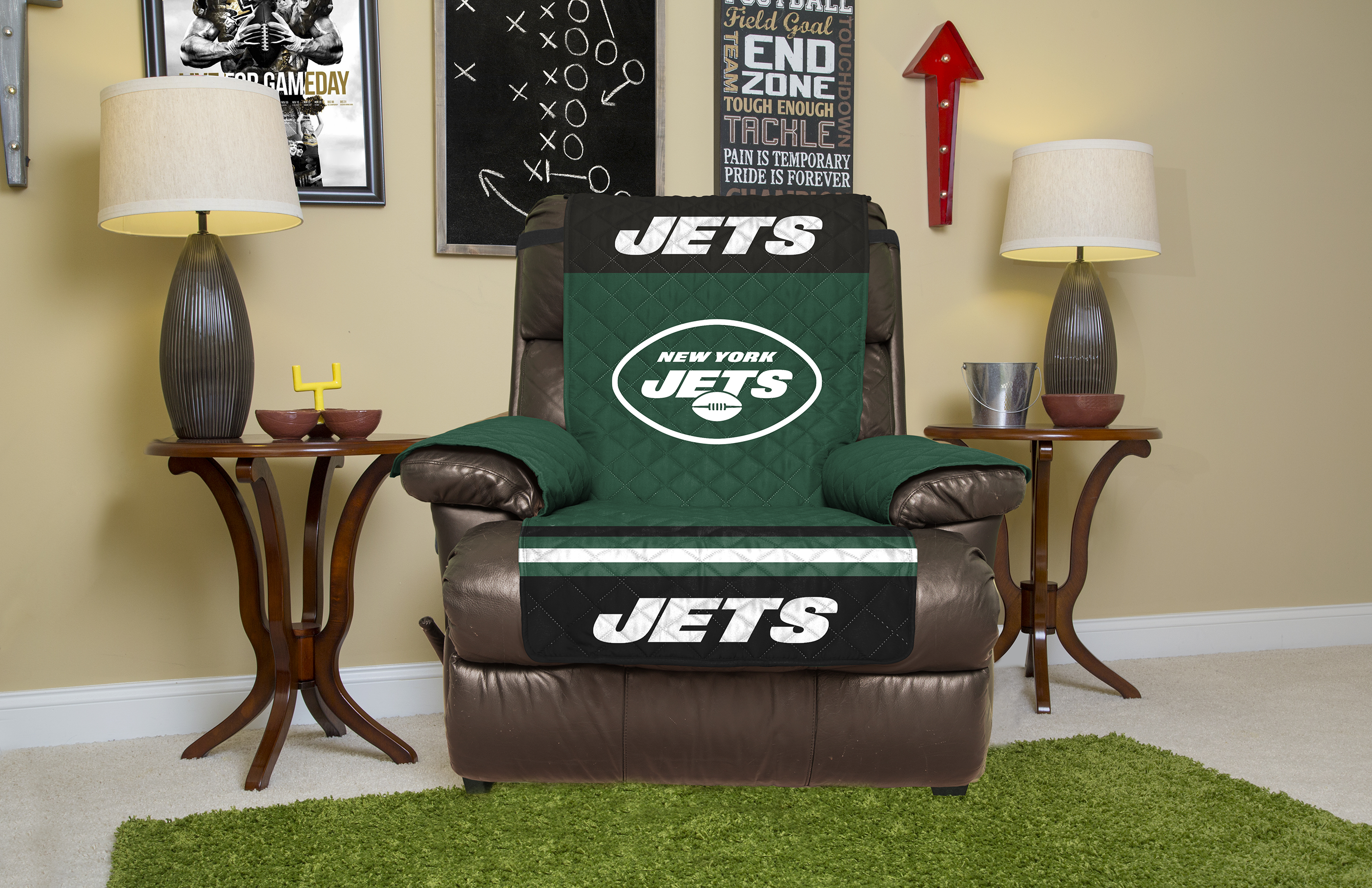 New York Jets Recliner Furniture Protector – Pegasus Sports