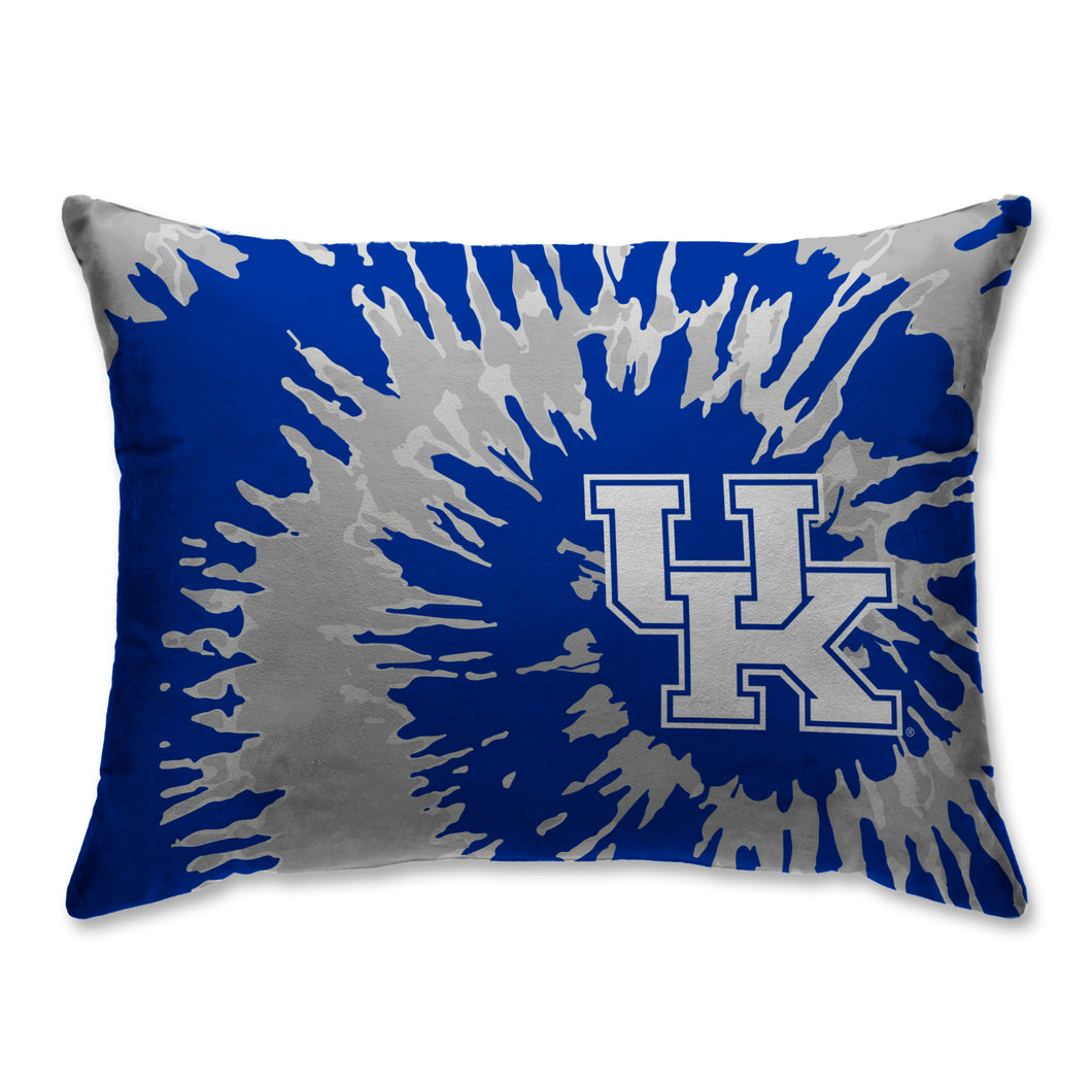 Kentucky Wildcats Tie Dye Bed Pillow