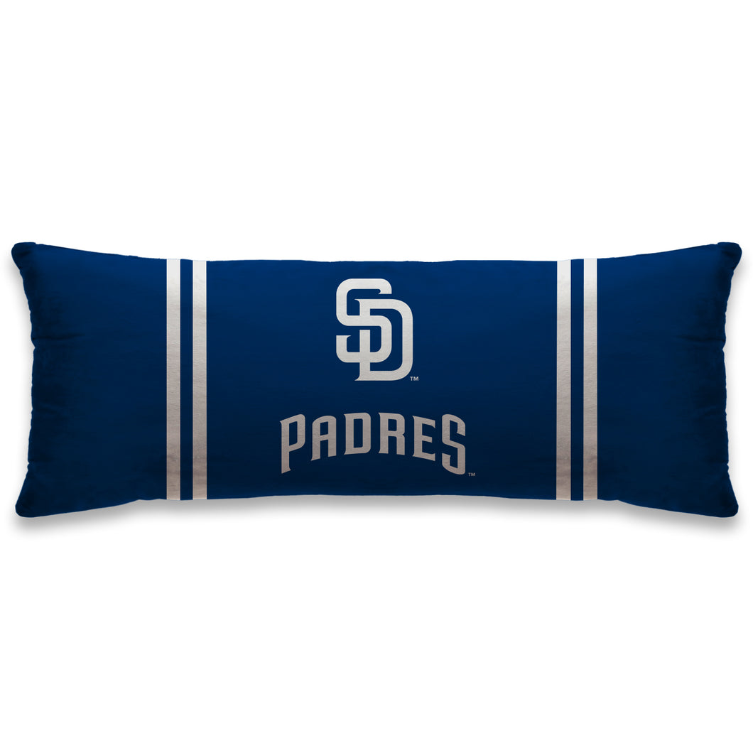 San Diego Padres Standard Logo Body Pillow