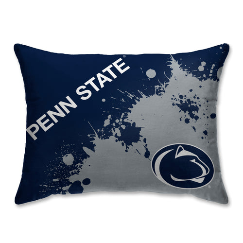 Penn State Nittany Lions Splatter Bed Pillow