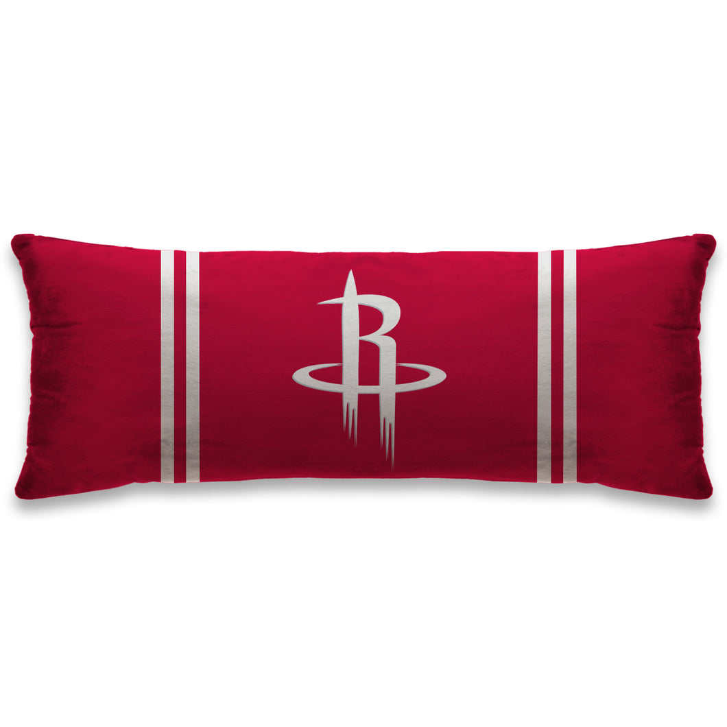 Houston Rockets Standard Logo Body Pillow