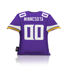 Load image into Gallery viewer, Minnesota Vikings Plushlete Big League Jersey Pillow