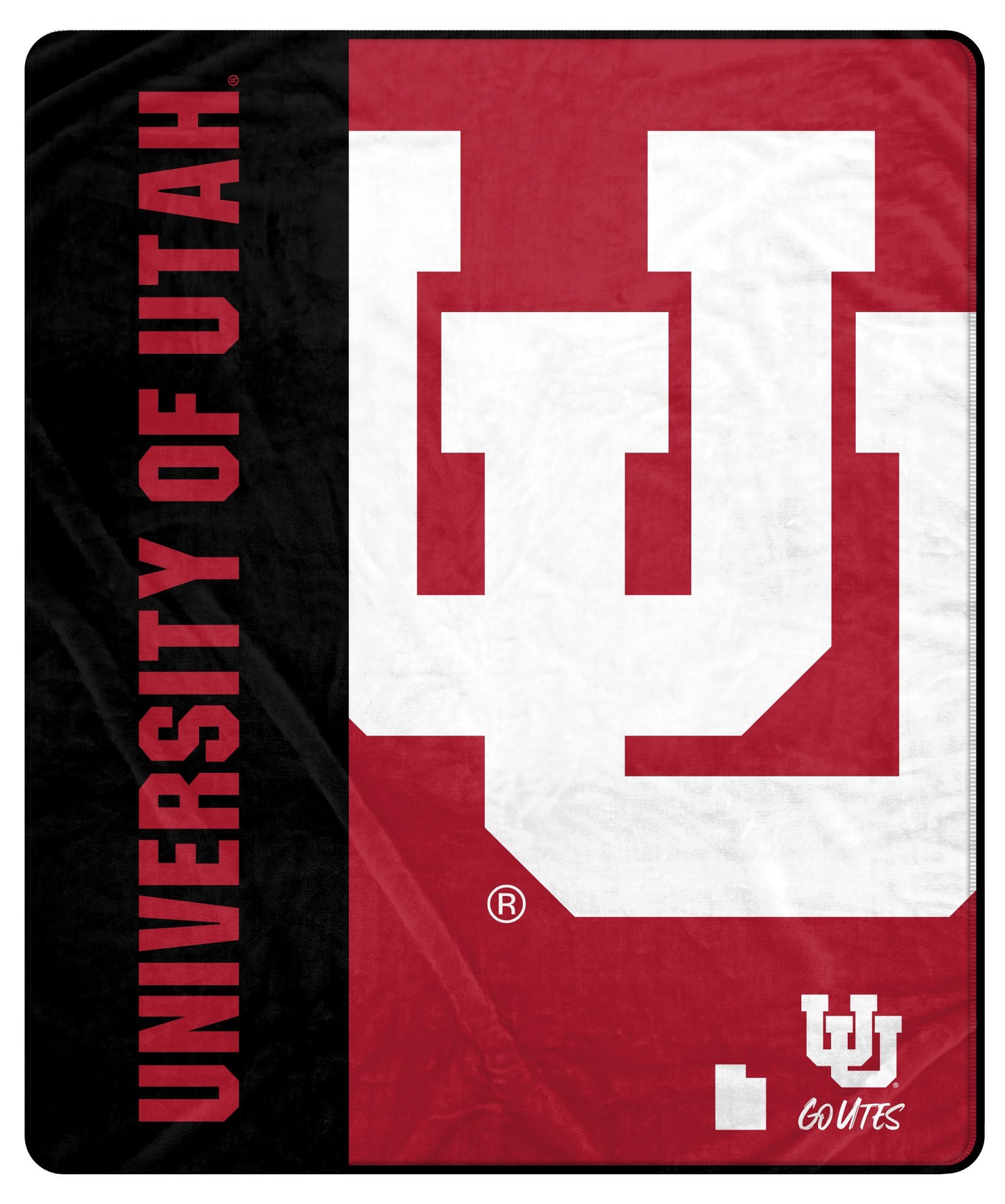 NCAA Endzone Ultra Soft Tailgate Throw