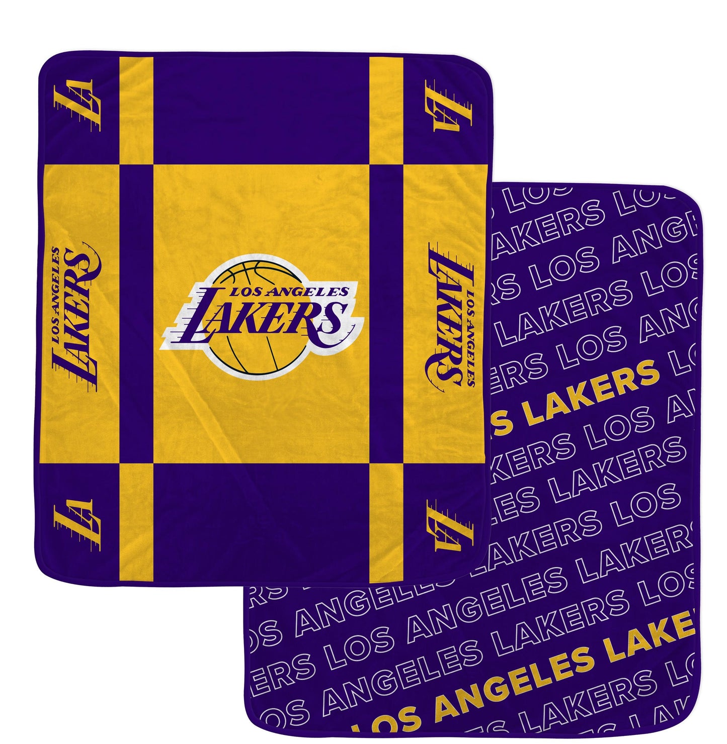 NBA Reverse Block Double Sided 60x70 Ultra Cozy Blanket