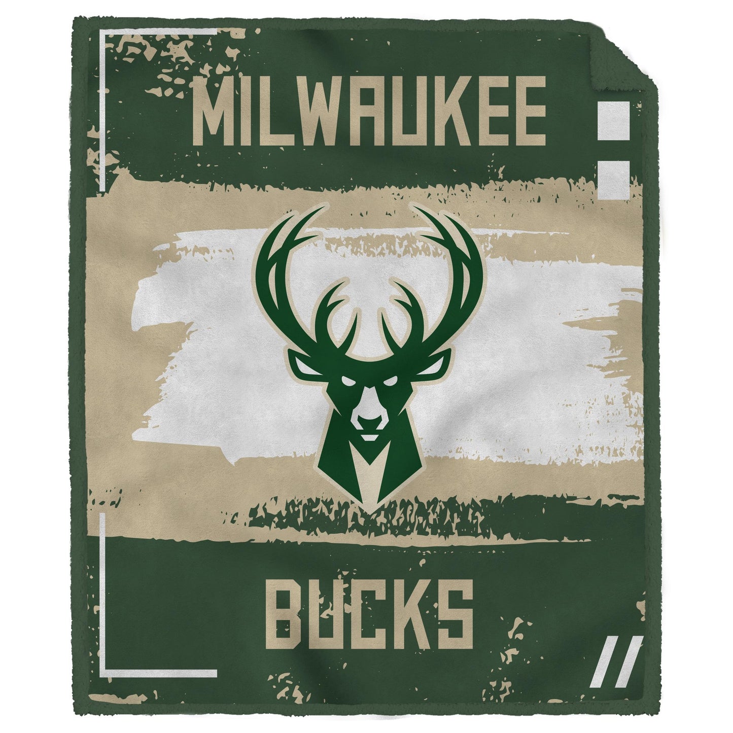 NBA Distressed Brush 2 Sided 60x70 Ultra Cozy Blanket