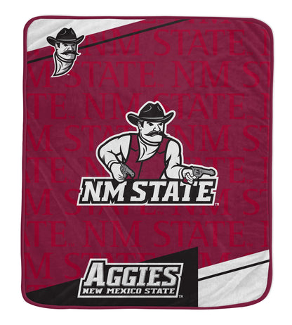 NCAA Diagonal Ghost Ultra Soft 50x60 Blanket