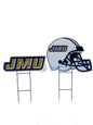 NCAA Logo and Helmet 2 Pack Yard Sign Set