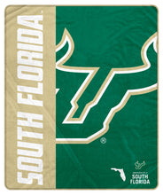 Load image into Gallery viewer, NCAA Endzone Ultra Soft Tailgate Throw

