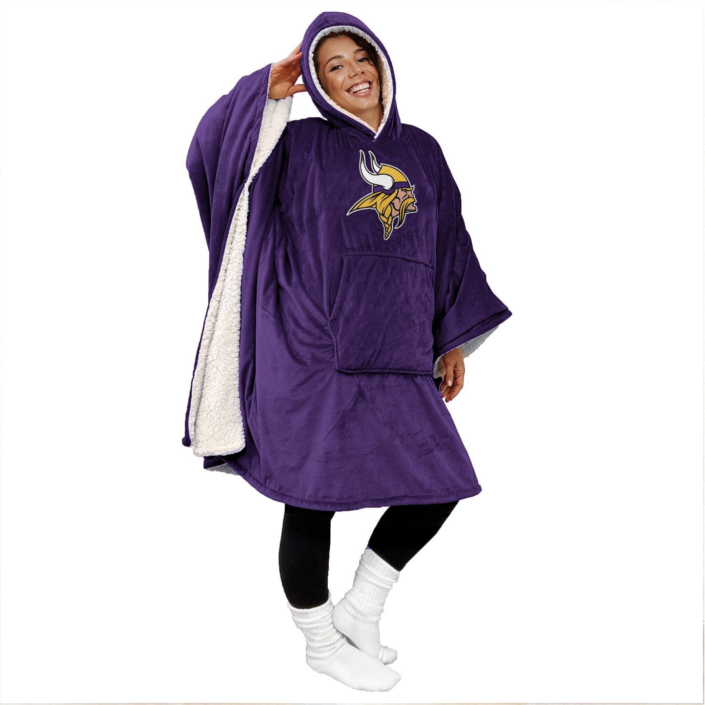 NFL Team Color Bloncho w/Logo Patch