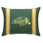 NCAA Standard Stripe Logo Bed Pillow