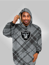 Load image into Gallery viewer, NFL Digital Dash Sherpa Hooded Fan Cape
