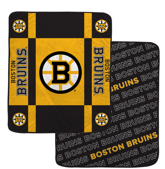 NHL Reverse Block Double Sided 60x70 Ultra Cozy Blanket