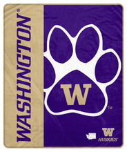 Load image into Gallery viewer, NCAA Endzone Ultra Soft Tailgate Throw
