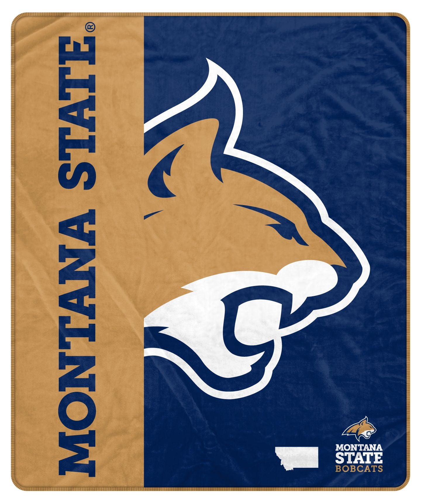 NCAA Endzone Ultra Soft Tailgate Throw