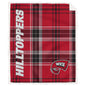 NCAA Playmaker Plaid Ultra Cozy Sherpa Throw