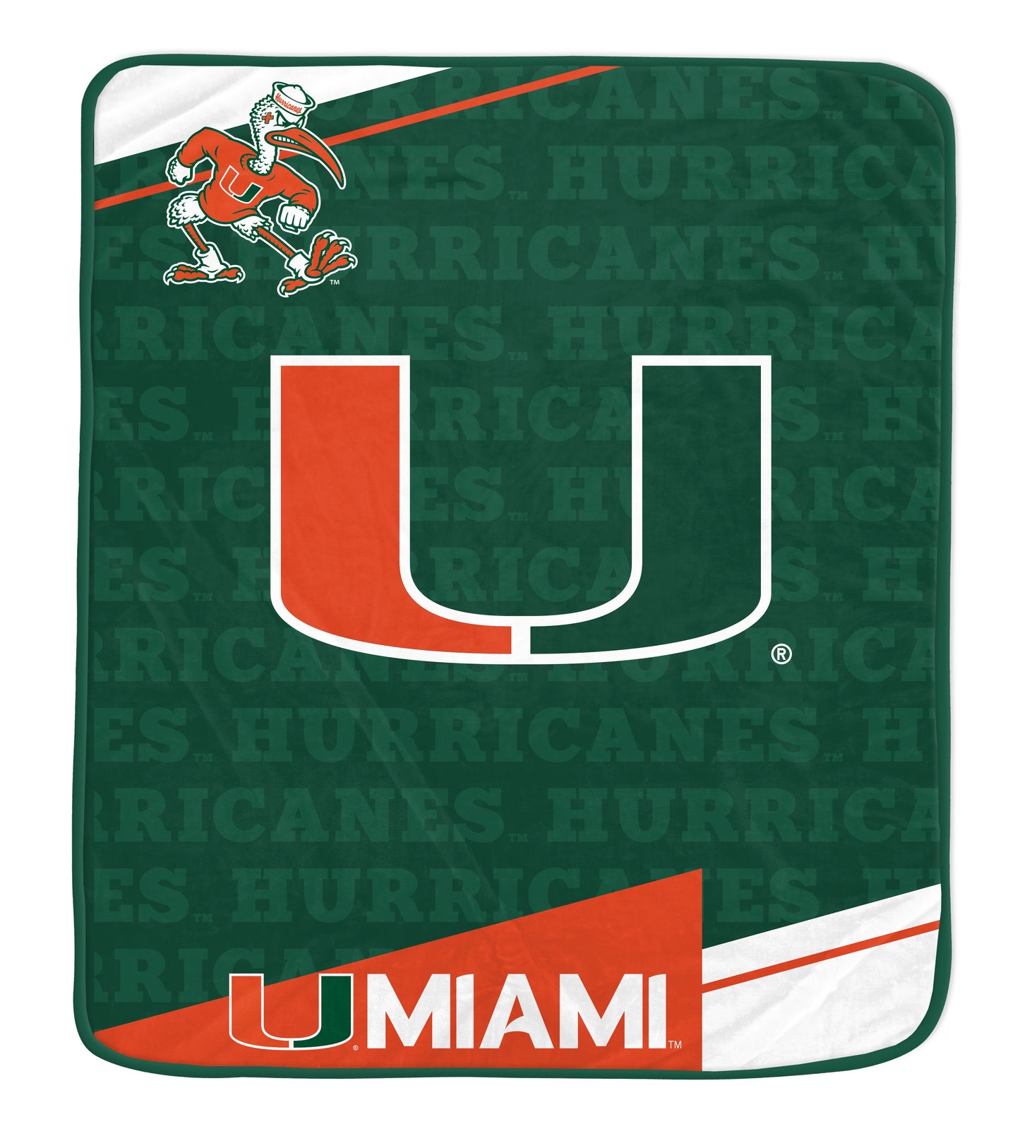 NCAA Diagonal Ghost Ultra Soft 50x60 Blanket