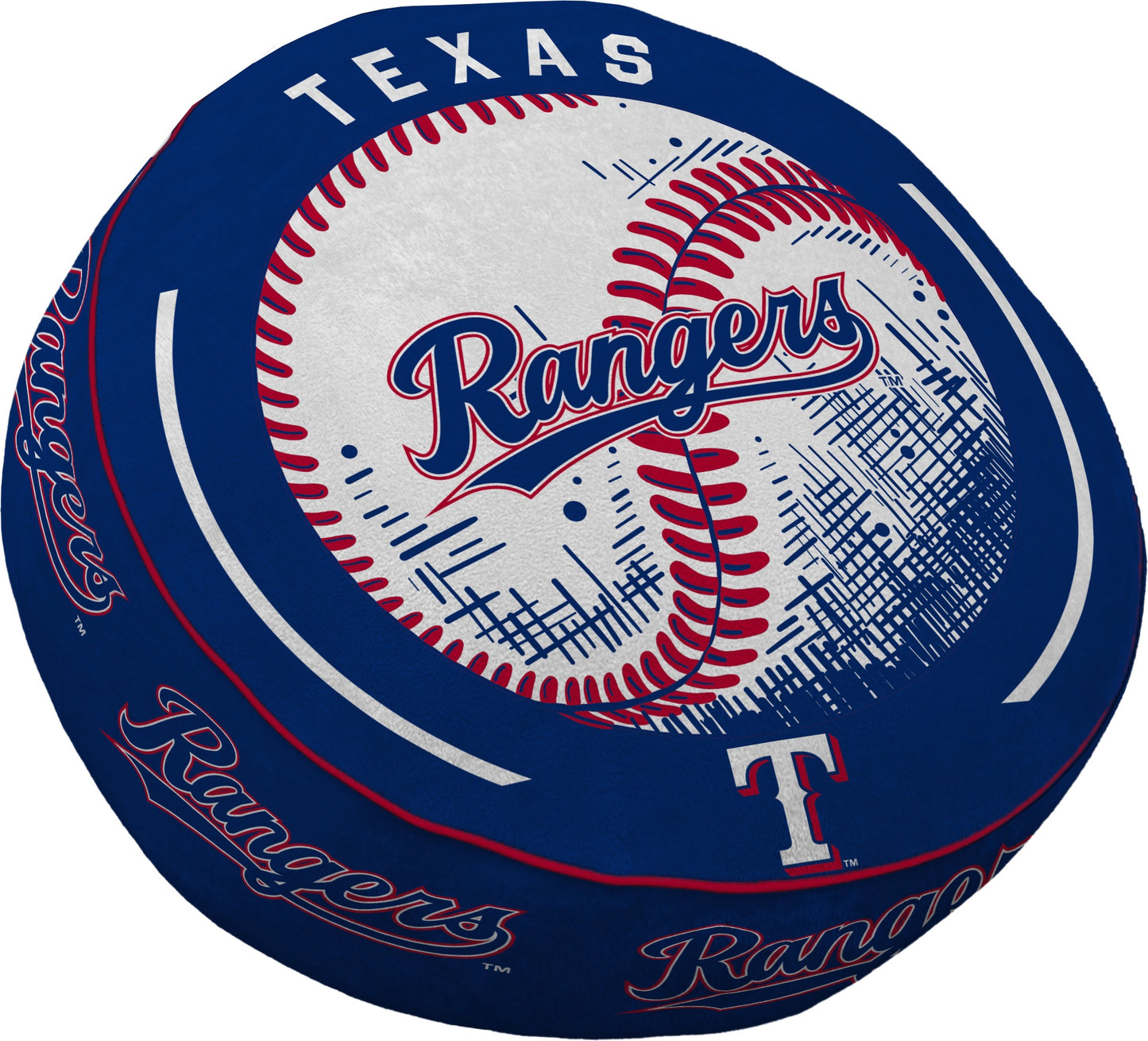MLB Baseball Circle Plushlete Pillow