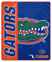 Load image into Gallery viewer, NCAA Endzone Ultra Soft Tailgate Throw
