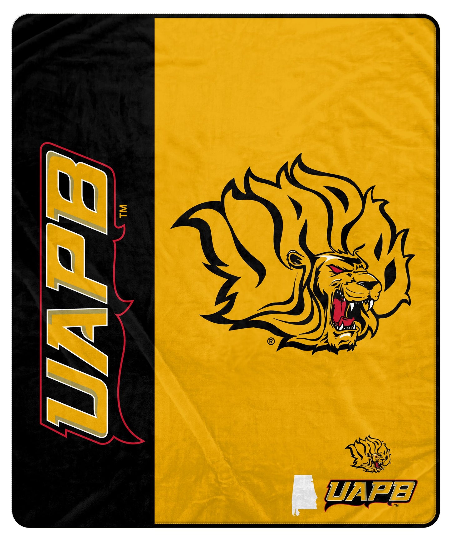 NCAA Endzone Ultra Soft Tailgate Throw