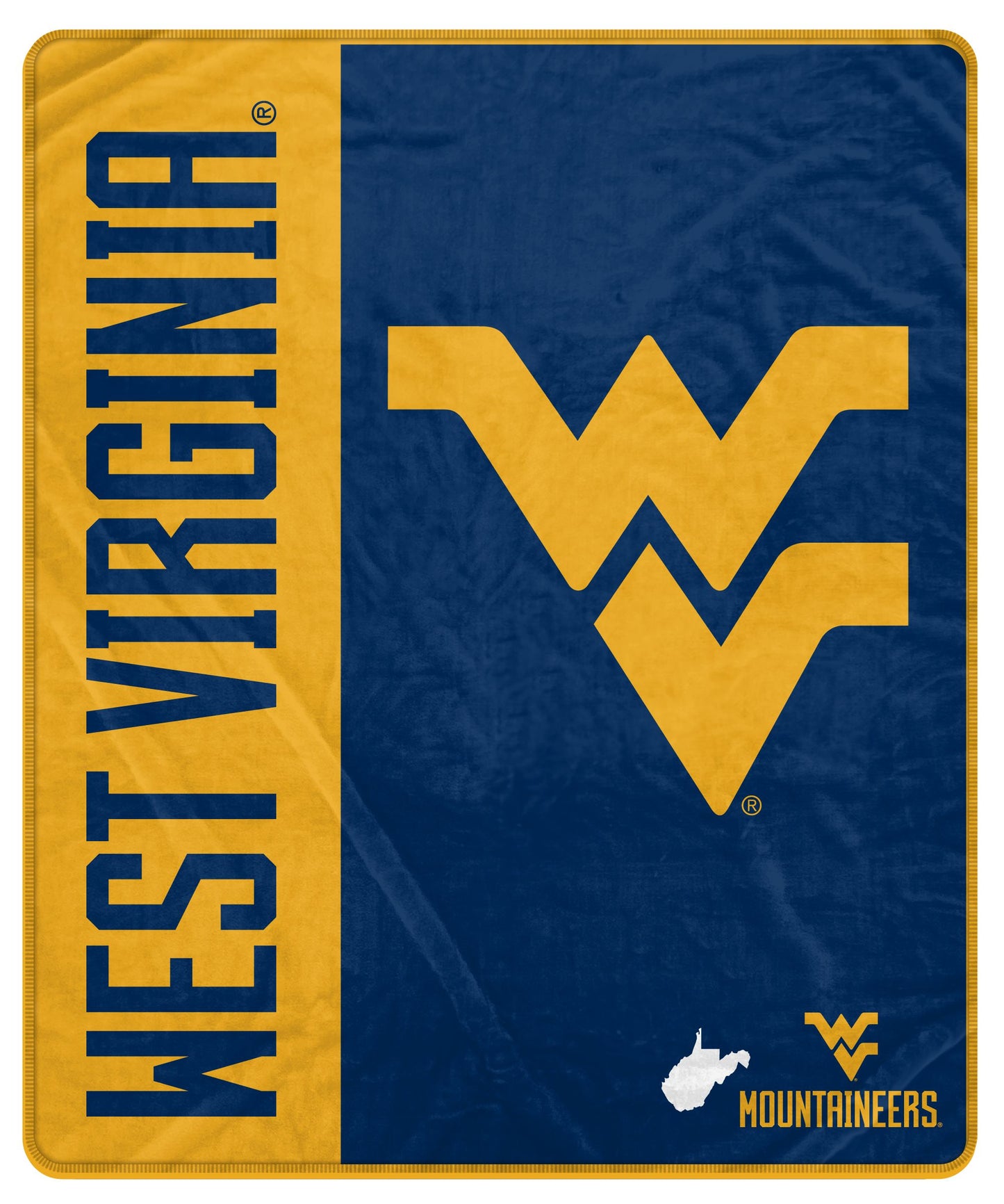 NCAA Endzone Ultra Soft Tailgate Throw