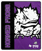 NCAA Endzone Ultra Soft Tailgate Throw