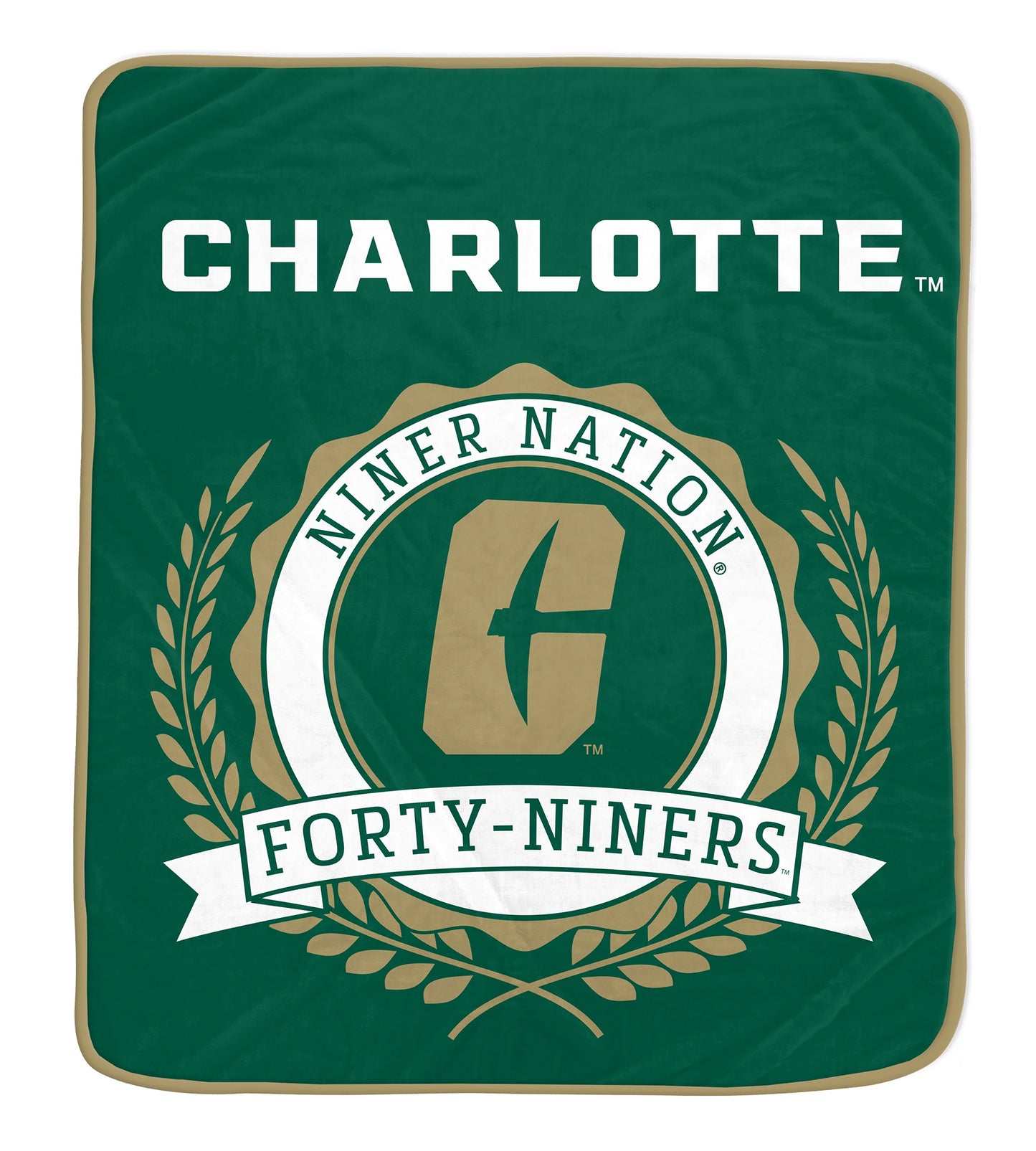 NCAA University Crest 50x60 Ultra Soft Blanket