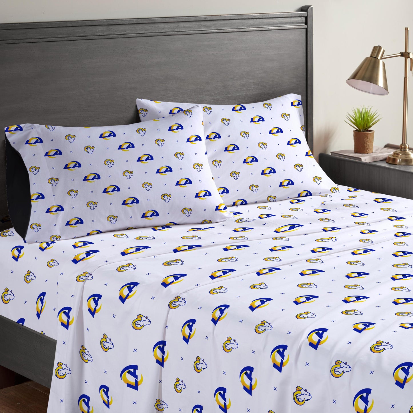 NFL Small X Queen Sheet Set