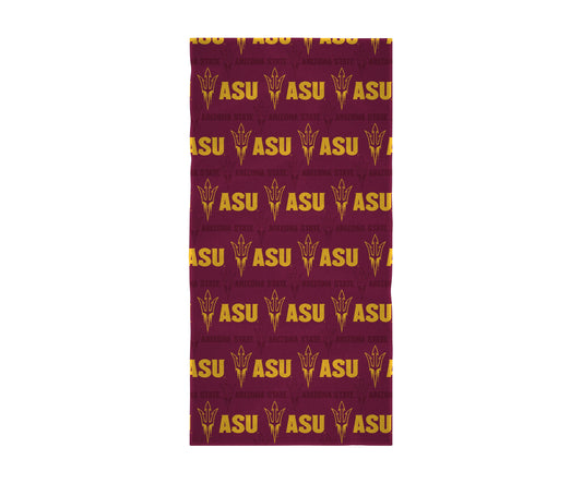 NCAA Repeat Logo Microfiber Beach Towel