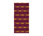 NCAA Repeat Logo Microfiber Beach Towel