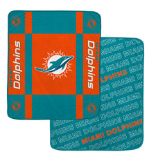 Load image into Gallery viewer, NFL Reverse Block Double Sided 60x70 Ultra Cozy Blanket
