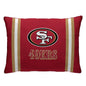 NFL Standard Logo Stripe Bed Pillow