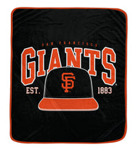 Load image into Gallery viewer, MLB Vintage Arch Block Ultra Soft 50x60 Throw Blanket

