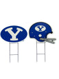 NCAA Logo and Helmet 2 Pack Yard Sign Set