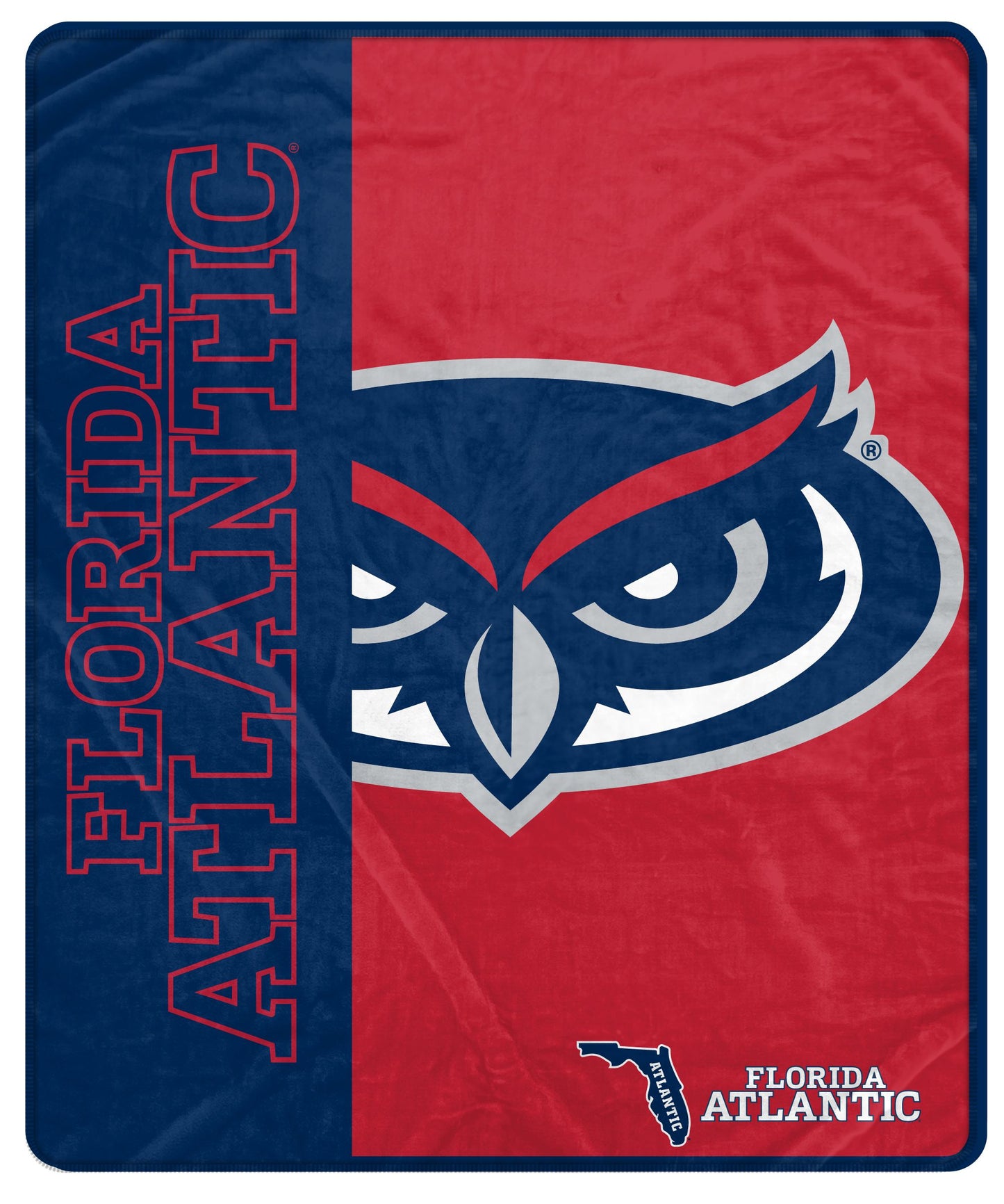 NCAA Endzone Ultra Soft Tailgate Throw