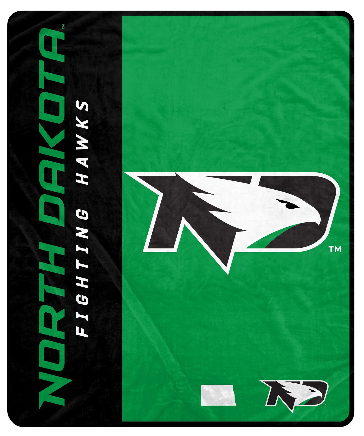 NCAA Endzone Ultra Soft Tailgate Throw