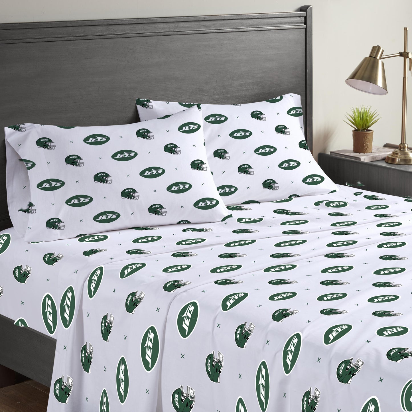 NFL Small X Queen Sheet Set